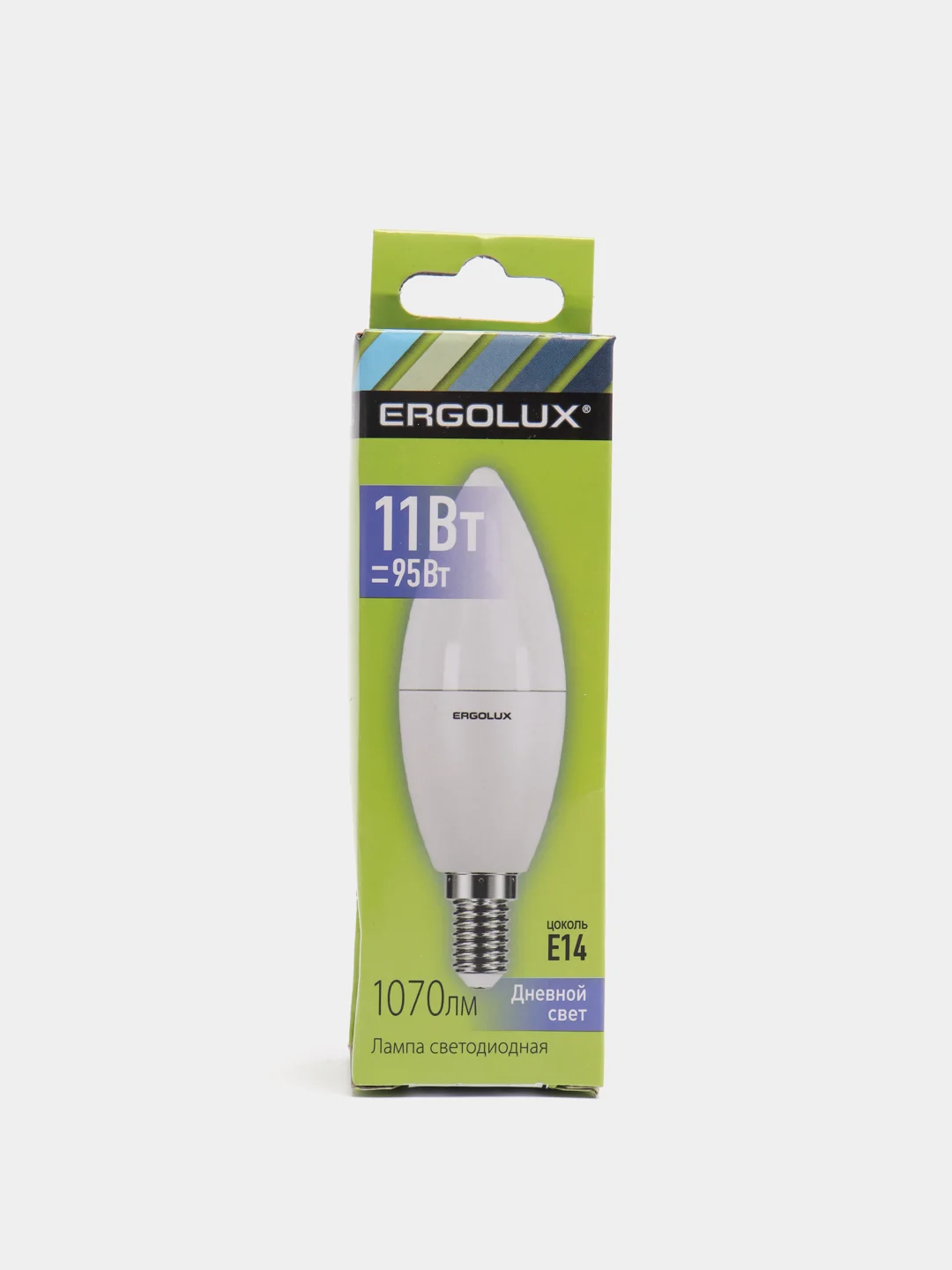 Лампа светодиодная Ergolux Е14, 11 Вт, "Свеча" LED-C35-11W-E14