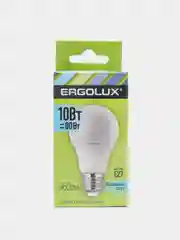 Лампа светодиодная Ergolux Е27, 10 Вт, LED-A60-10W-E27