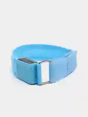 Синий светящийся ошейник LED, для собак и кошек, на батарейках