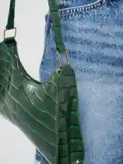 Зеленый сумка женская