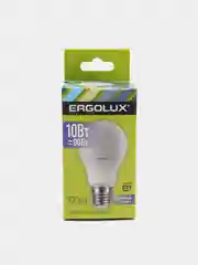 Лампа светодиодная Ergolux Е27, 10 Вт, LED-A60-10W-E27