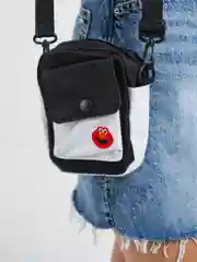 Черный поясная сумка