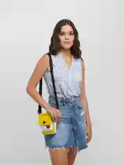 Желтый поясная сумка