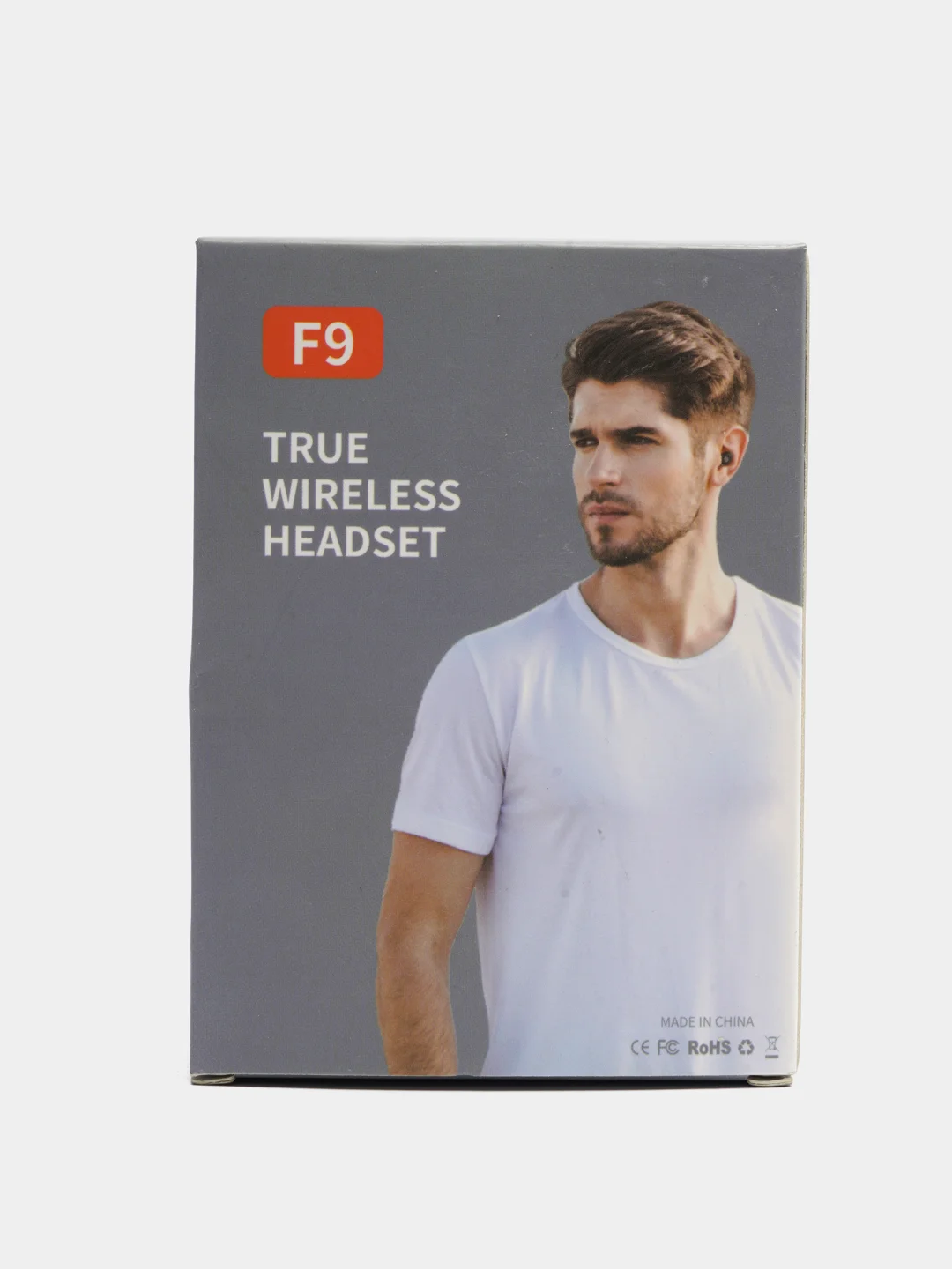 Черный беспроводные наушники F9 Bluetooth 5.0 Power Bank 1200mAh TWS