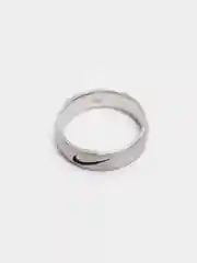 Серебряный кольцо с логотипом, унисекс