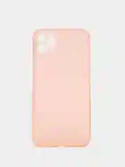 Кораллово-розовый прозрачный чехол для Apple iPhone 11 / 11 Pro / 11 Pro Max