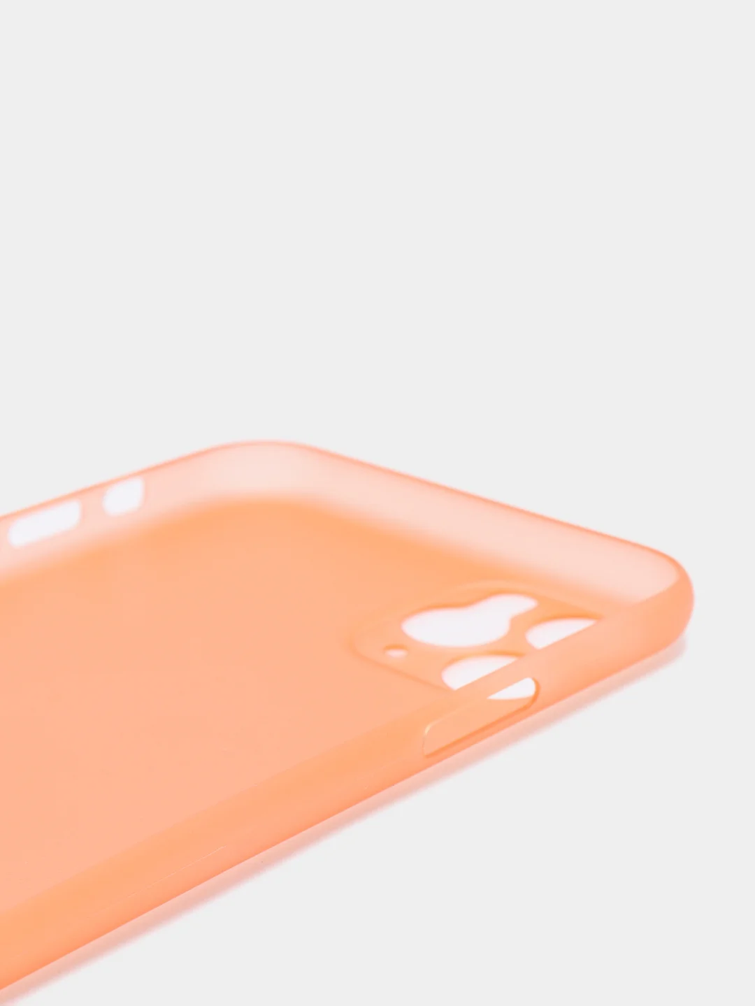 Кораллово-розовый прозрачный чехол для Apple iPhone 11 / 11 Pro / 11 Pro Max