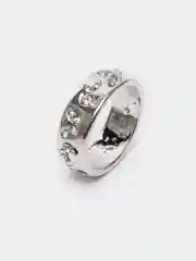 Серебряный кольцо Бабочка женское, винтажное с камнями