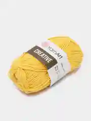 Желтый пряжа YarnArt Creative, 50 г, 85 м, 100% хлопок