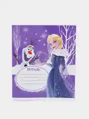Набор тетрадей "Холодное сердце", линейка, 12 листов, комплект 5 шт.