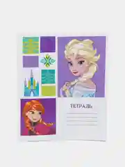 Набор тетрадей "Холодное сердце", линейка, 12 листов, комплект 5 шт.
