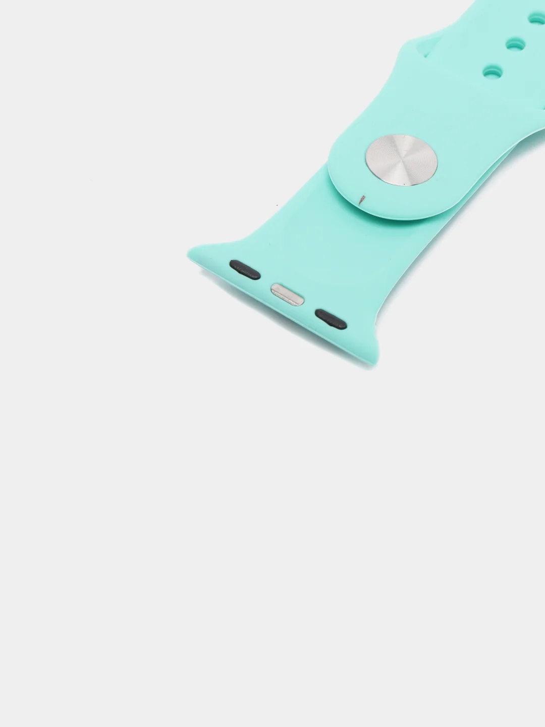Мятный силиконовый ремешок для Apple Watch 3 4 5 6 SE на 38 42 40 44