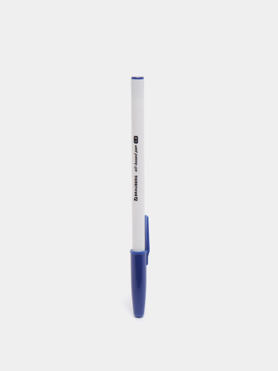 Ручка шариковая BRAUBERG Stick Medium, синяя, 48 штук, линия 0,5 мм