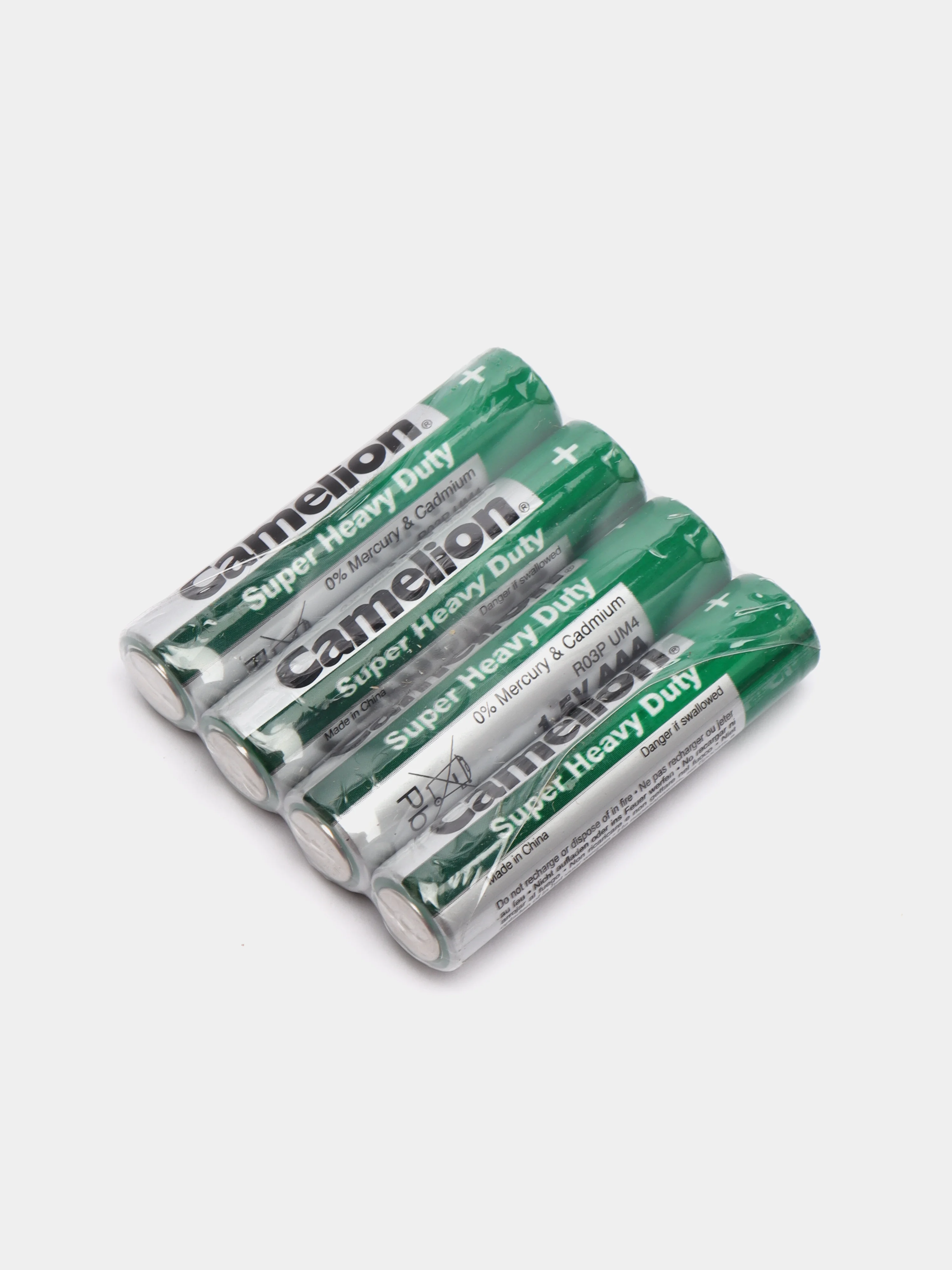 Батарейки АА, ААА Camelion Super Heavy Duty, 4 шт, пальчиковые R6, мизинчиковые R03