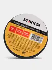 Черный изоляционная лента 0.13*19мм, STEKKER INTP01319