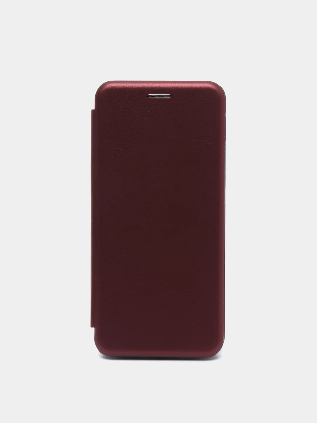 Багровый чехол книжка для Xiaomi Redmi Note 7, Note 7 Pro