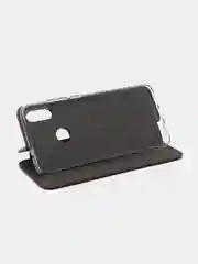 Багровый чехол книжка для Xiaomi Redmi Note 7, Note 7 Pro