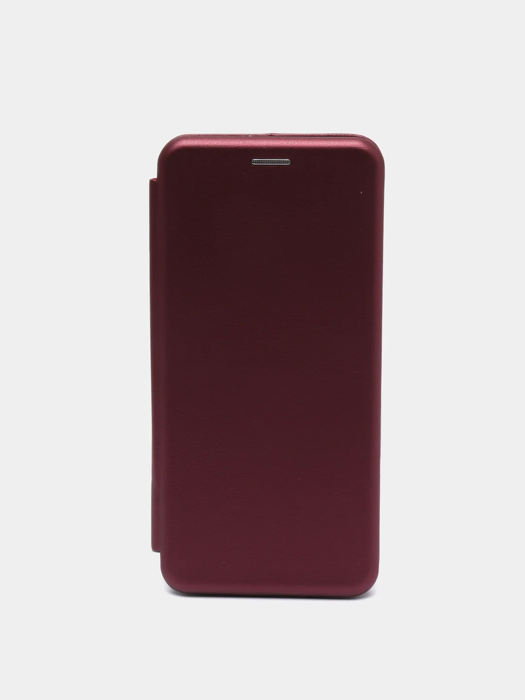 Багровый чехол книжка Samsung Galaxy A70 с функцией подставки