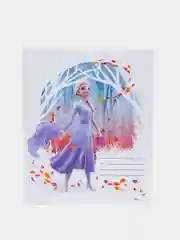 Хром тетрадь 12 листов клетка "Холодное сердце - 2"