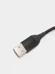 Черный магнитный кабель с быстрой зарядкой 3А и разъемы micro-USB / Type-C / iPhone Lightning