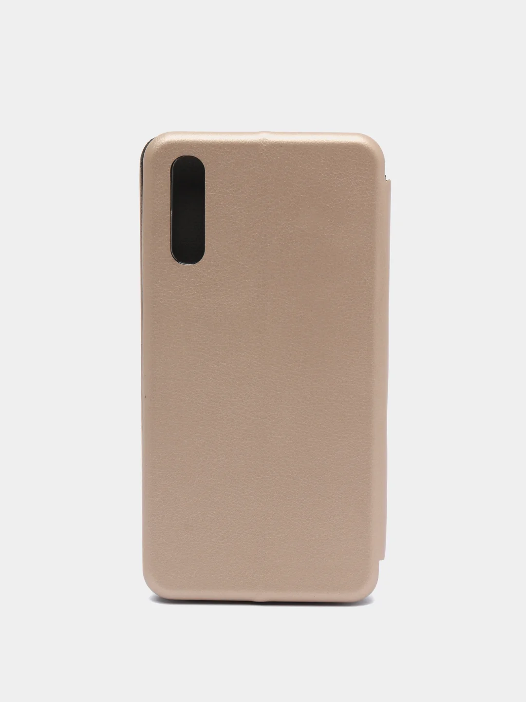 Золотой чехол книжка Samsung Galaxy A70 с функцией подставки