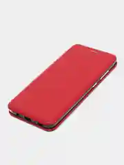 Красный чехол книжка Samsung Galaxy A70 с функцией подставки