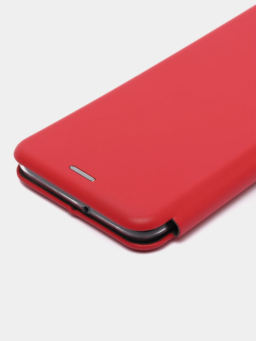 Красный чехол книжка Samsung Galaxy A70 с функцией подставки