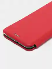 Красный чехол книжка Samsung Galaxy A70 с функцией подставки