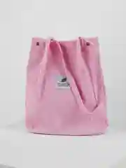 Конфетный шоппер вельветовый