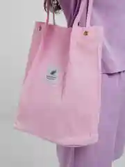 Конфетный шоппер вельветовый
