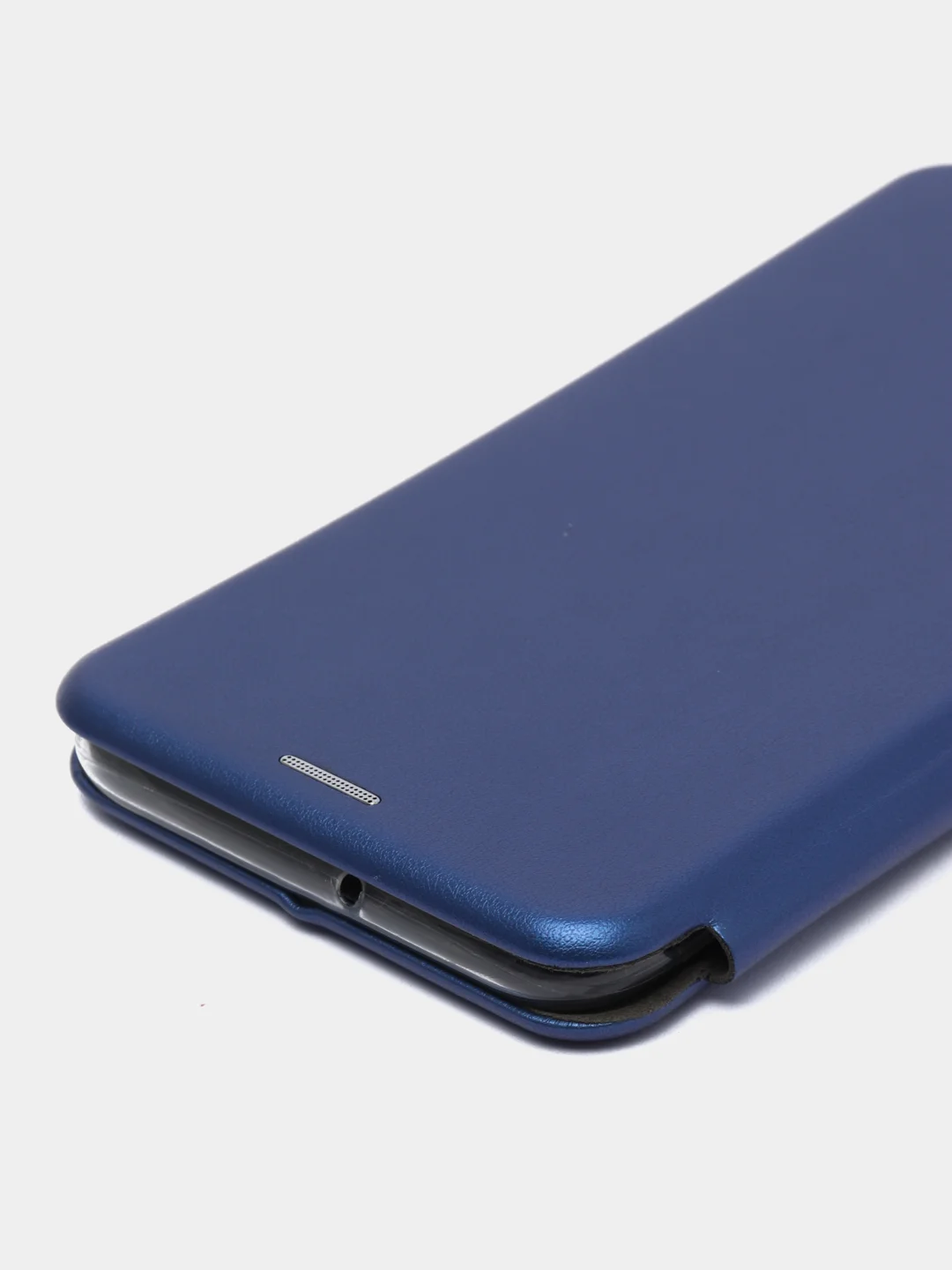 Синий чехол книжка Samsung Galaxy A70 с функцией подставки