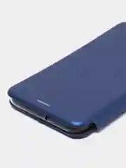 Синий чехол книжка Samsung Galaxy A70 с функцией подставки