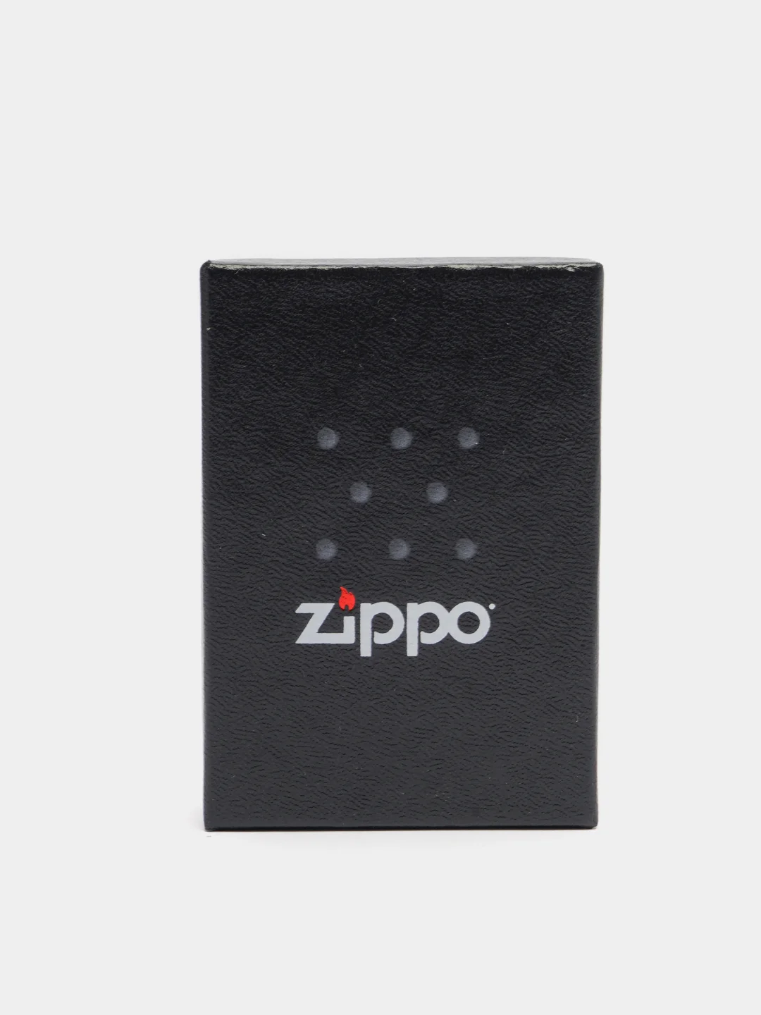 Зажигалка бензиновая Zippo 205 Zippo Oval Chromed Out, лого овал (покрытие Satin Chrome)