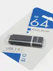 Черный флешка SmartBuy Quartz Series USB 2.0, 3 объёма