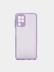 Лавандовый чехол для Samsung A03S, A52, A51, A50, A71, A72, A02S, A22 4G рамка