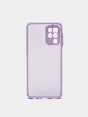 Лавандовый чехол для Samsung A03S, A52, A51, A50, A71, A72, A02S, A22 4G рамка