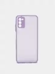 Лавандовый чехол для Samsung A03S, A52, A51, A50, A71, A72, A02S, A22 4G рамка