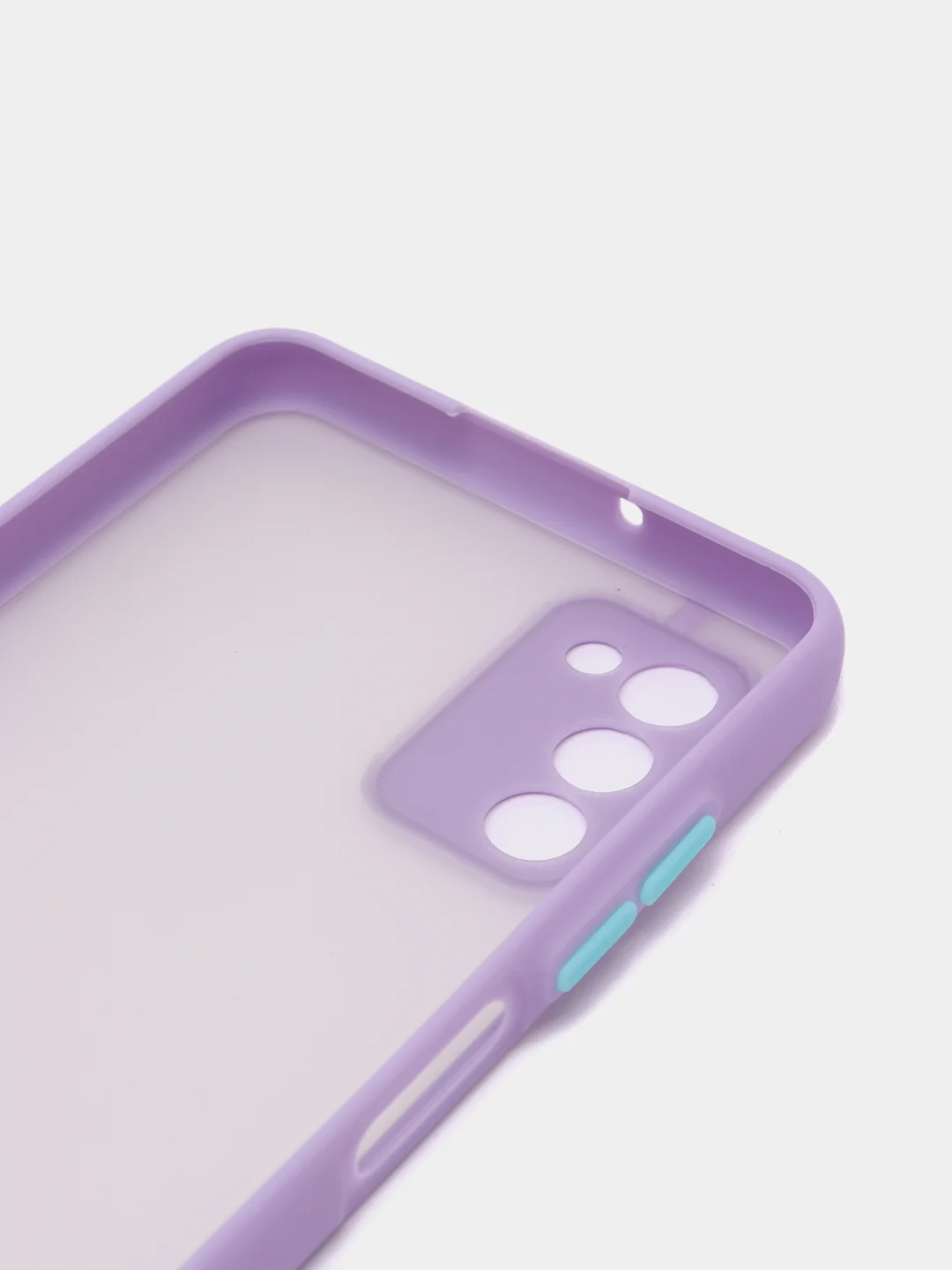 Лавандовый чехол для Samsung A03S, A52, A51, A50, A71, A72, A02S, A22 4G рамка