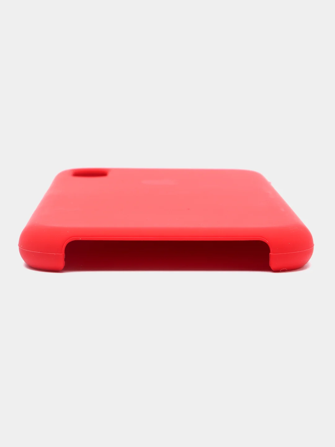 Красный силиконовый цветной чехол iPhone  X, XS, XR, 11, XS MAX