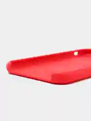 Красный силиконовый цветной чехол iPhone  X, XS, XR, 11, XS MAX