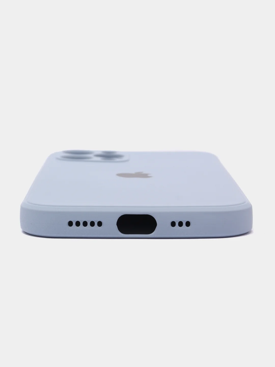 Светло-синий чехол для iPhone 12 mini / 12 / 12 Pro / 12 Pro Max / 11 / 11 Pro / 11 Pro Max / X / XS