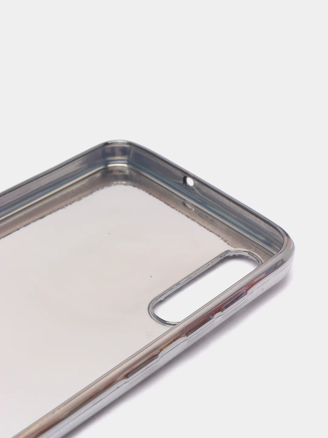 Серебряный чехол со стразами Samsung A32, A22 4G, A22 5G, A50, A51, A52, Redmi Note 10, Note 8 Pro