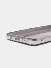 Серебряный чехол со стразами Samsung A32, A22 4G, A22 5G, A50, A51, A52, Redmi Note 10, Note 8 Pro