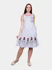 Бежевый сарафан женский