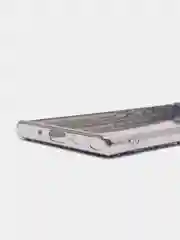 Серебряный чехол со стразами Samsung A32, A22 4G, A22 5G, A50, A51, A52, Redmi Note 10, Note 8 Pro