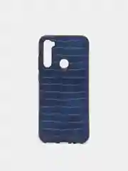 Синий чехол под кожу Xiaomi Redmi 7A, Redmi 8, Redmi 8A, Redmi Note 8T