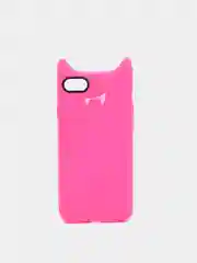 Розовый чехол силиконовый Baseus Devil Baby iPhone 7 / 7 Plus / 8 / 8 Plus / SE 2020