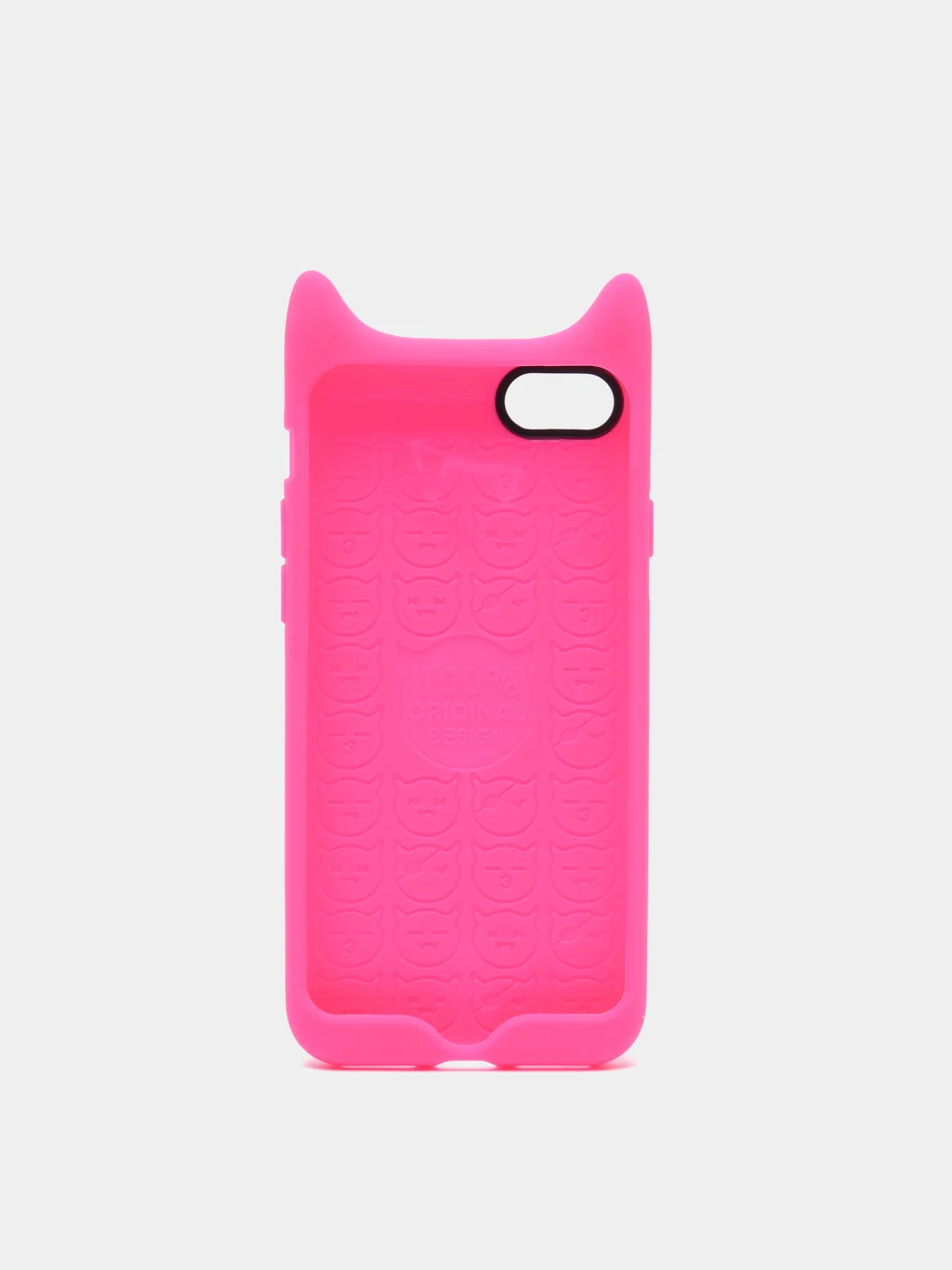 Розовый чехол силиконовый Baseus Devil Baby iPhone 7 / 7 Plus / 8 / 8 Plus / SE 2020