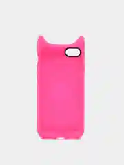 Розовый чехол силиконовый Baseus Devil Baby iPhone 7 / 7 Plus / 8 / 8 Plus / SE 2020