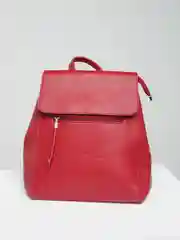 Рюкзак женский, красный